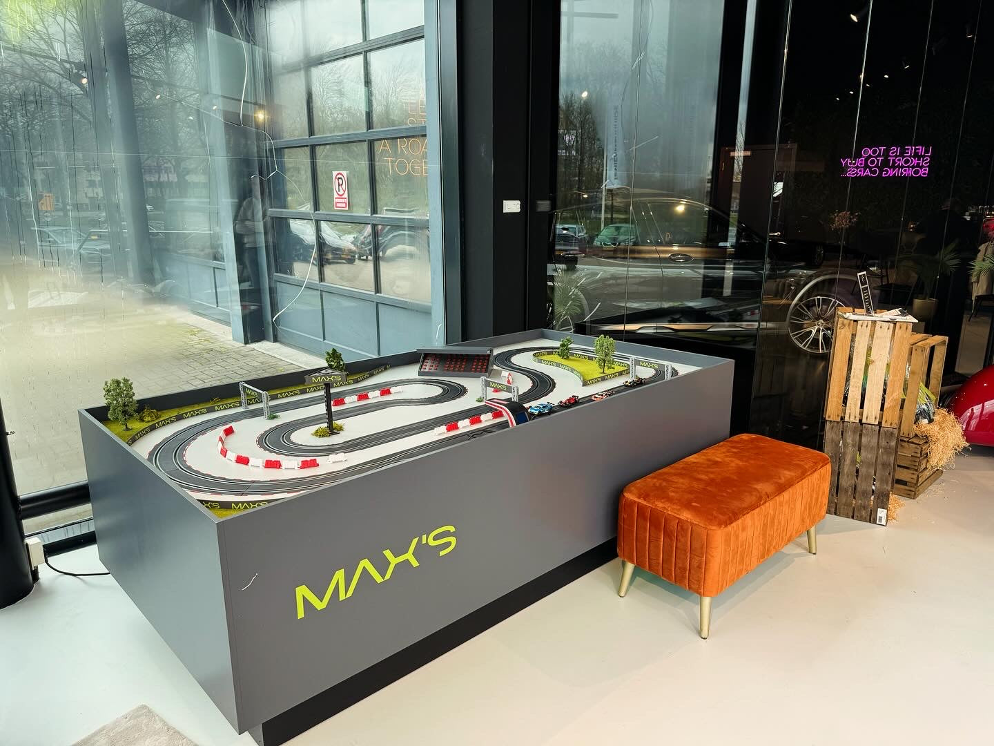 Flattrack racebaan Max mobility