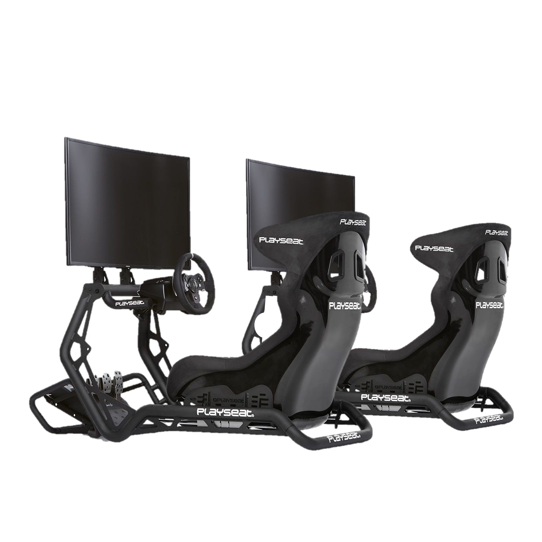 2x GT playseat simulator zwart