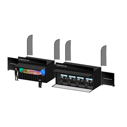 Sim + Slotrace container